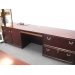 Executive Desk & Oversized Credenza, Starburst Cherry
